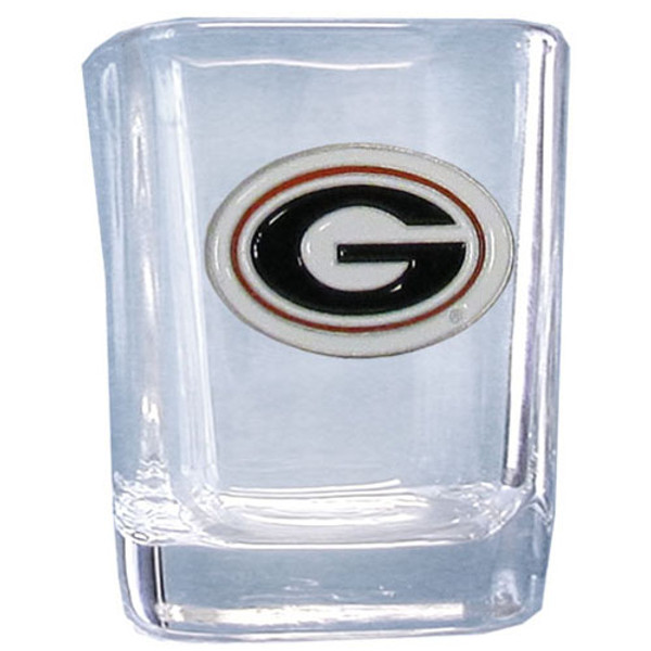 Georgia Bulldogs Square Shot Glass