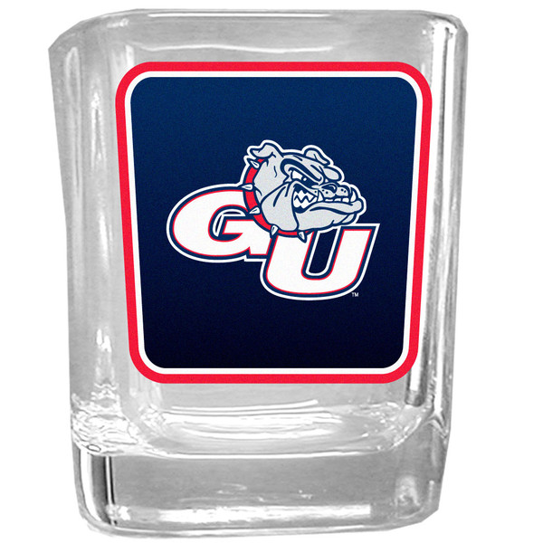 Gonzaga Bulldogs Square Glass Shot Glass