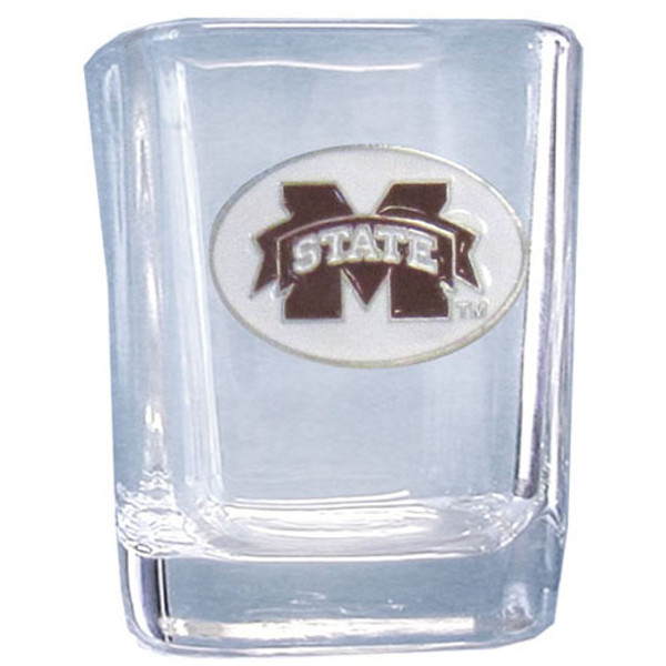 Mississippi St. Bulldogs Square Shot Glass