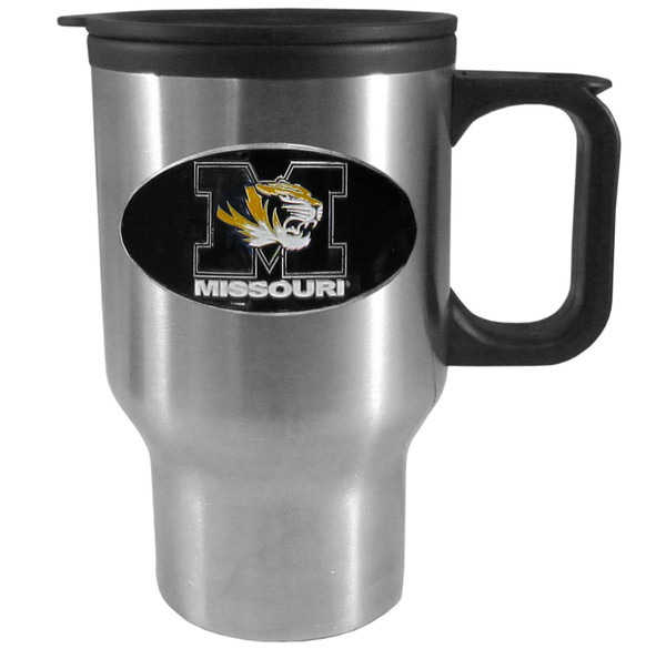 Missouri Tigers Sculpted Travel Mug, 14 oz