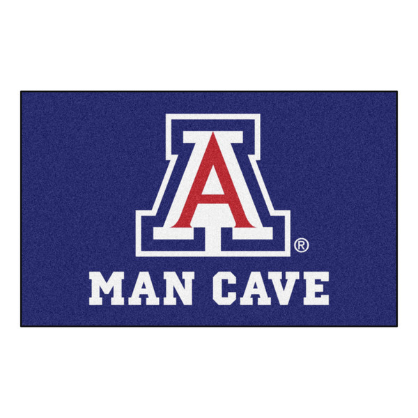 University of Arizona - Arizona Wildcats Man Cave UltiMat Block A Primary Logo Blue