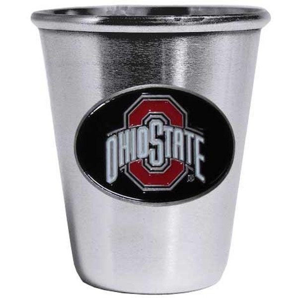 Ohio St. Buckeyes Steel Shot Glass