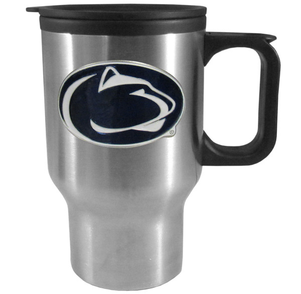 Penn St. Nittany Lions Sculpted Travel Mug, 14 oz