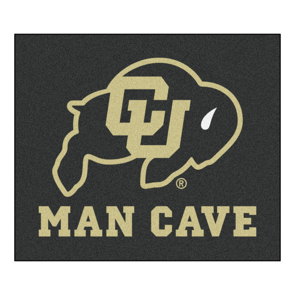 University of Colorado - Colorado Buffaloes Man Cave Tailgater CU Buffalo Primary Logo Black