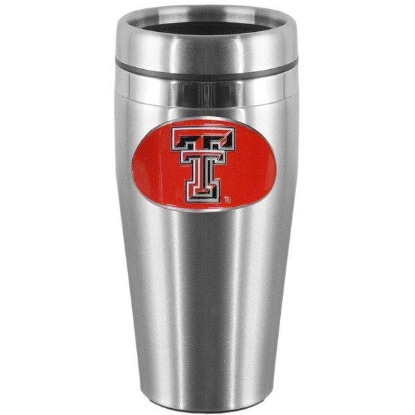 Texas Tech Raiders Steel Travel Mug