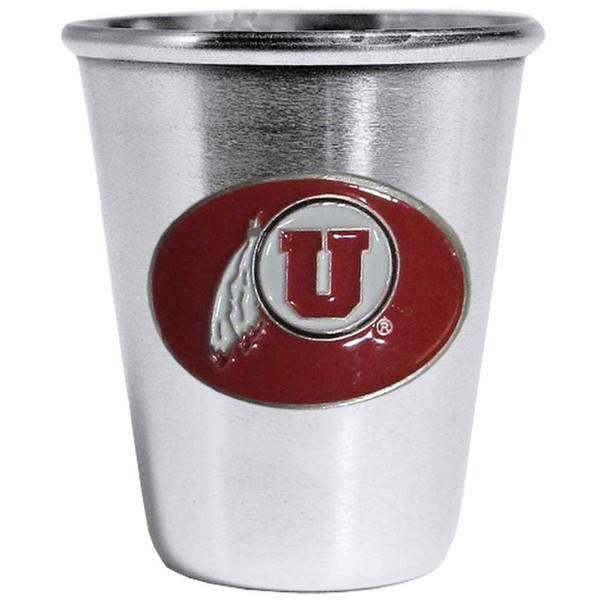 Utah Utes Steel Shot Glass