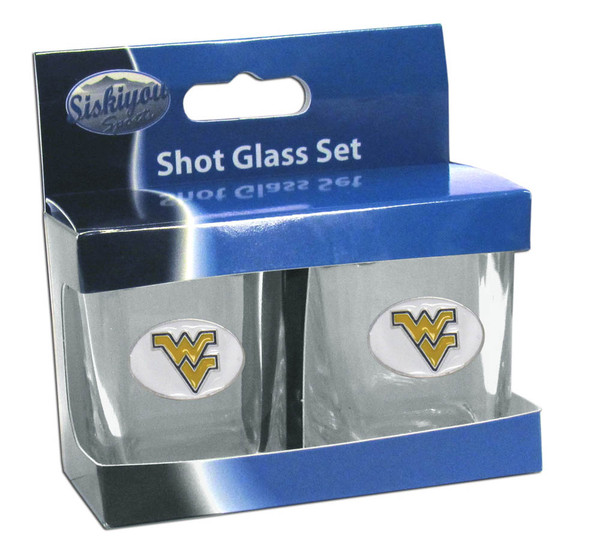 W. Virginia Mountaineers Shot Glass Set