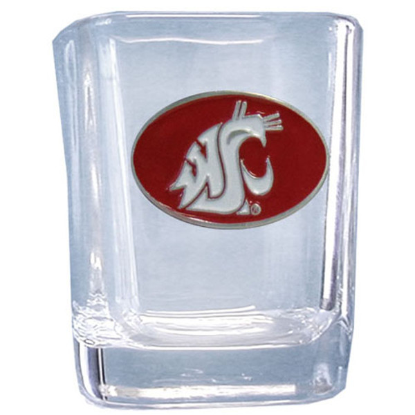 Washington St. Cougars Square Shot Glass