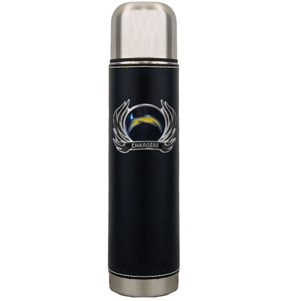 Los Angeles Chargers Thermos with Flame Emblem