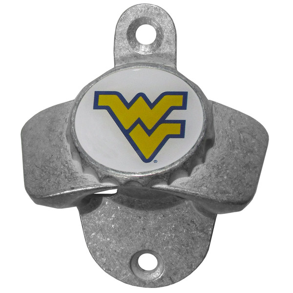 W. Virginia Mountaineers Wall Mounted Bottle Opener