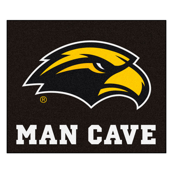 University of Southern Mississippi - Southern Miss Golden Eagles Man Cave Tailgater Eagle Primary Logo Black