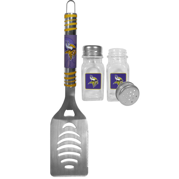 Minnesota Vikings Tailgater Spatula and Salt and Pepper Shaker Set