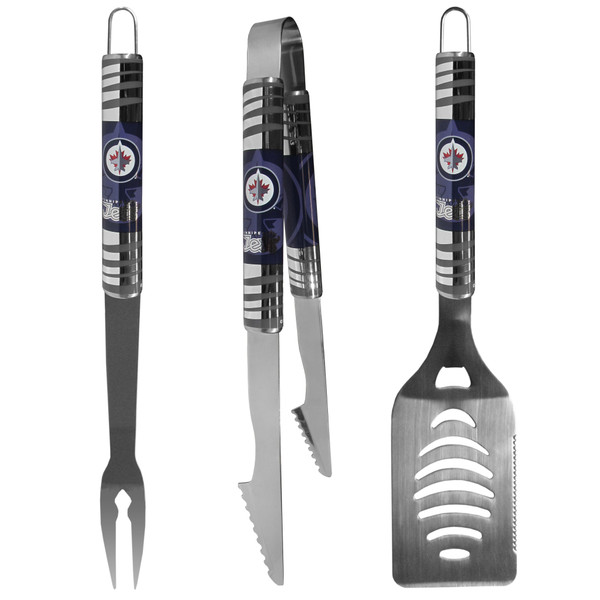 Winnipeg Jets 3 pc Tailgater BBQ Set