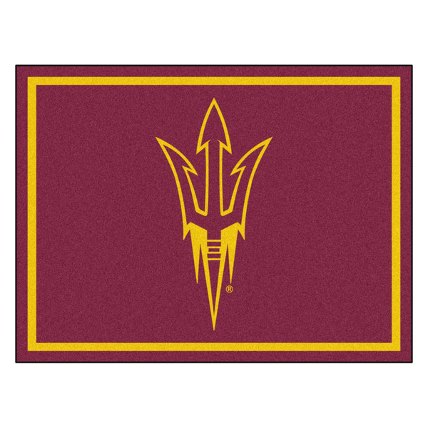 Arizona State University - Arizona State Sun Devils 8x10 Rug "Pitchfork" Logo Maroon