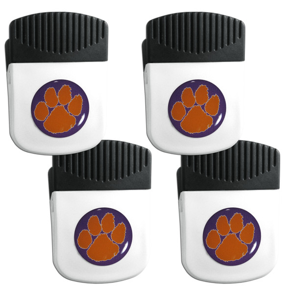 Clemson Tigers Clip Magnet with Bottle Opener, 4 pack