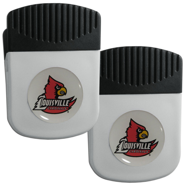 Louisville Cardinals Clip Magnet with Bottle Opener, 2 pack