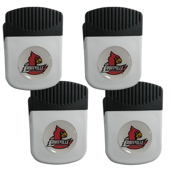 Louisville Cardinals Clip Magnet with Bottle Opener, 4 pack
