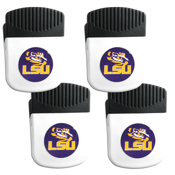 LSU Tigers Clip Magnet with Bottle Opener, 4 pack