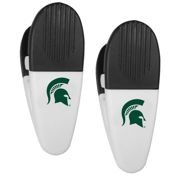 Michigan St. Spartans Mini Chip Clip Magnets, 2 pk