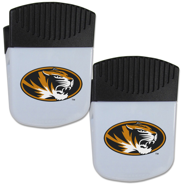 Missouri Tigers Chip Clip Magnet with Bottle Opener, 2 pack