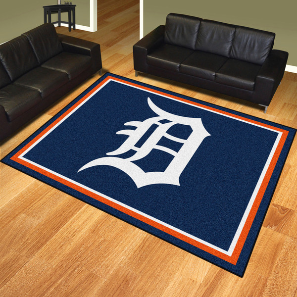 MLB - Detroit Tigers 8x10 Rug 87"x117"