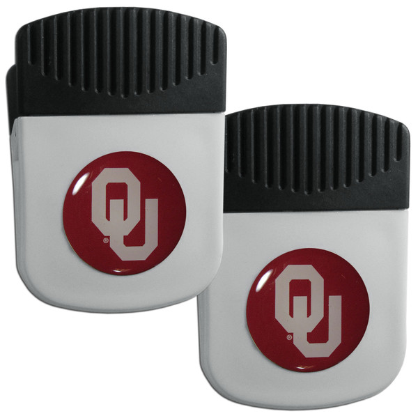 Oklahoma Sooners Clip Magnet with Bottle Opener, 2 pack
