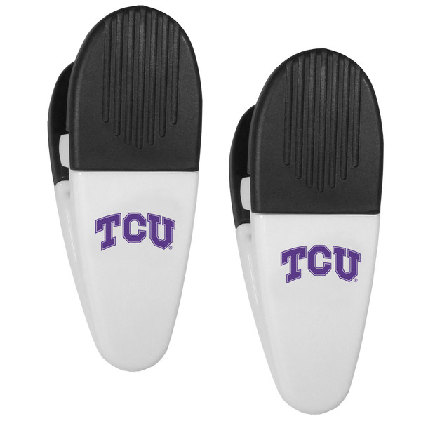 TCU Horned Frogs Mini Chip Clip Magnets, 2 pk