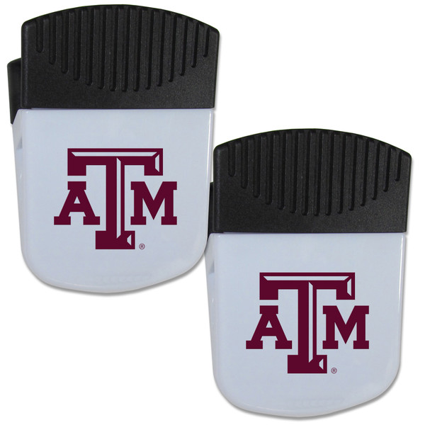 Texas A & M Aggies Chip Clip Magnet with Bottle Opener, 2 pack