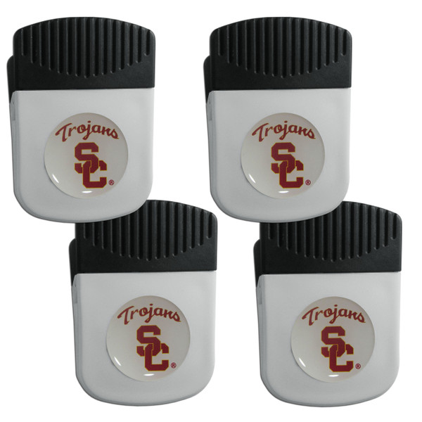 USC Trojans Clip Magnet with Bottle Opener, 4 pack