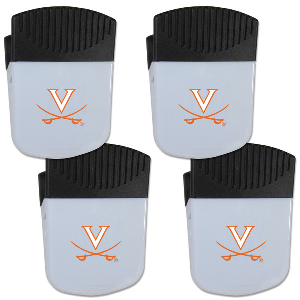 Virginia Cavaliers Chip Clip Magnet with Bottle Opener, 4 pack