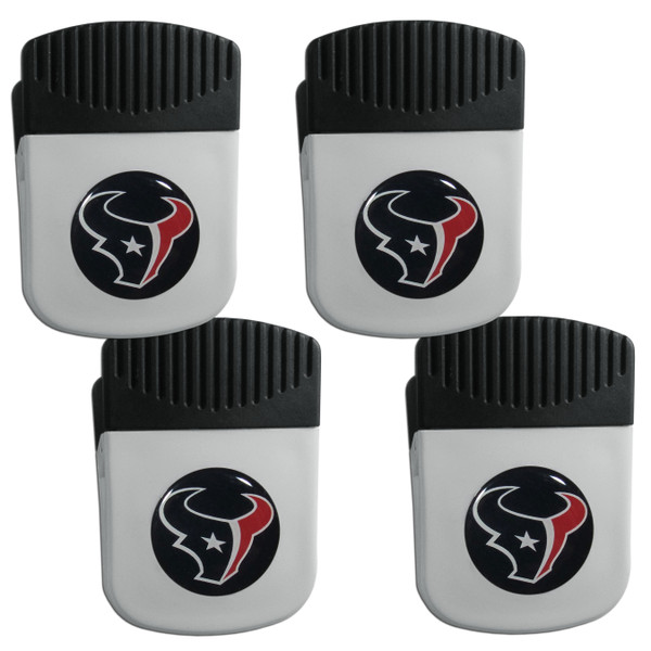 Houston Texans Clip Magnet with Bottle Opener, 4 pack