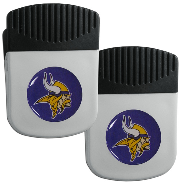 Minnesota Vikings Clip Magnet with Bottle Opener, 2 pack