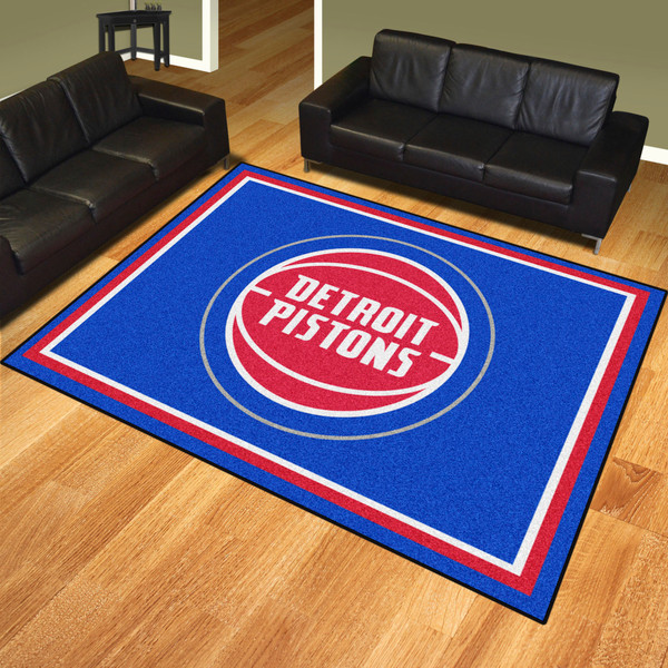 NBA - Detroit Pistons 8x10 Rug 87"x117"