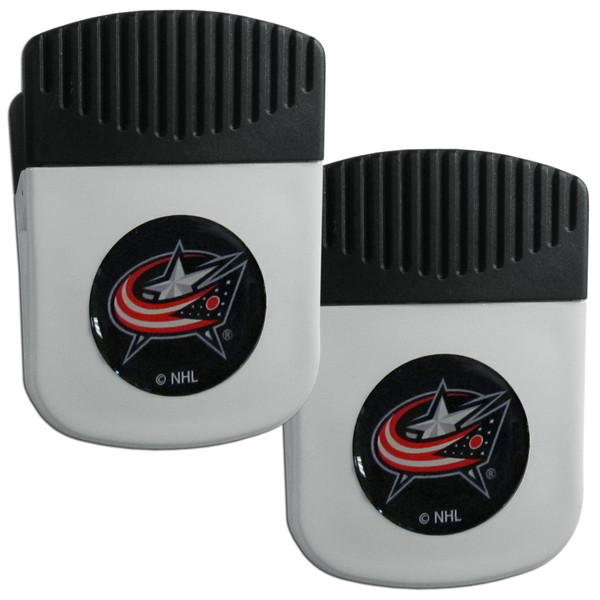 Columbus Blue Jackets Clip Magnet with Bottle Opener, 2 pack