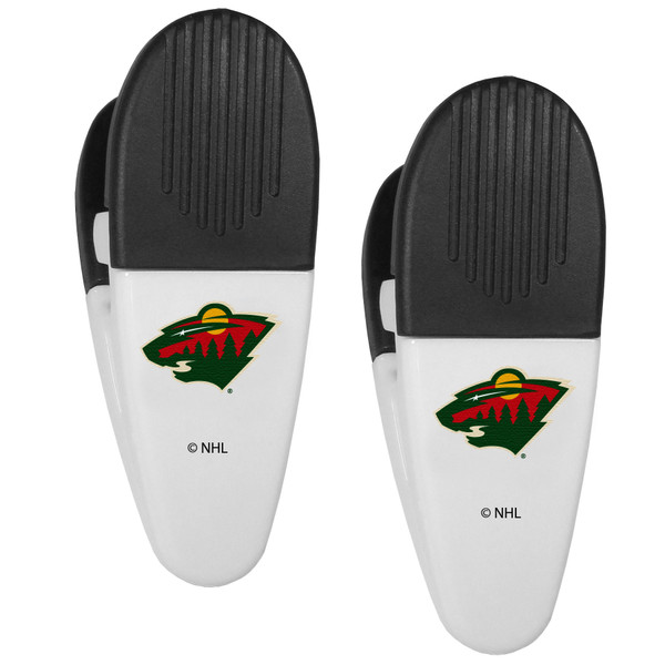 Minnesota Wild Mini Chip Clip Magnets, 2 pk