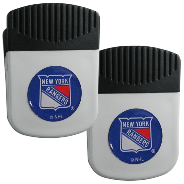 New York Rangers Clip Magnet with Bottle Opener, 2 pack