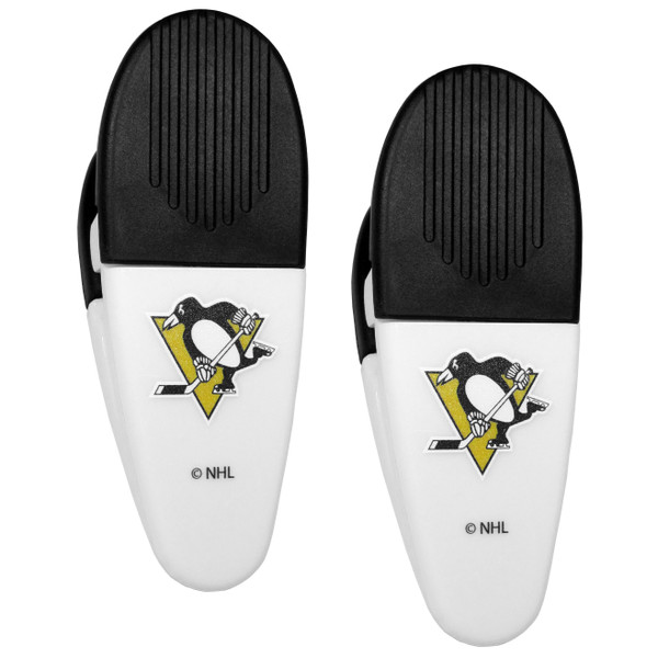 Pittsburgh Penguins Mini Chip Clip Magnets, 2 pk