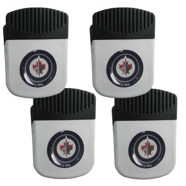 Winnipeg Jets Clip Magnet with Bottle Opener, 4 pack