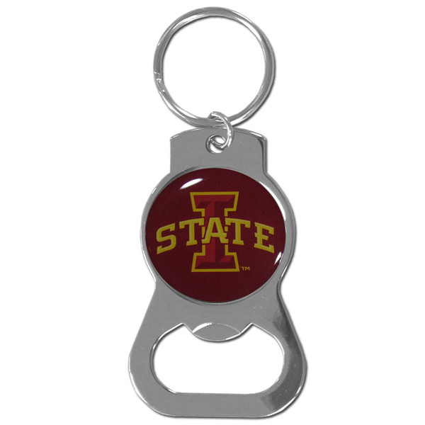 Iowa St. Cyclones Bottle Opener Key Chain