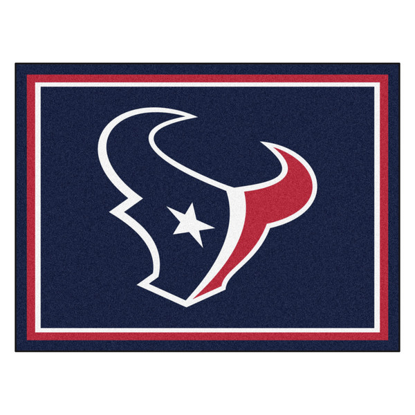 Houston Texans 8x10 Rug Texans Primary Logo Navy