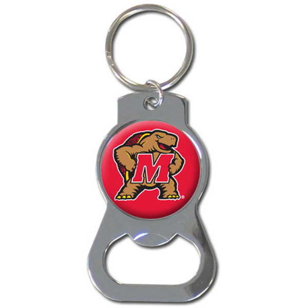 Maryland Terrapins Bottle Opener Key Chain