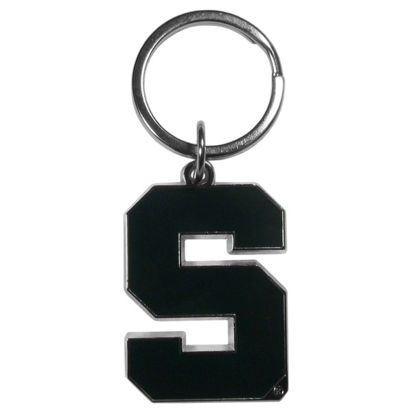 Michigan St. Spartans Enameled Key Chain