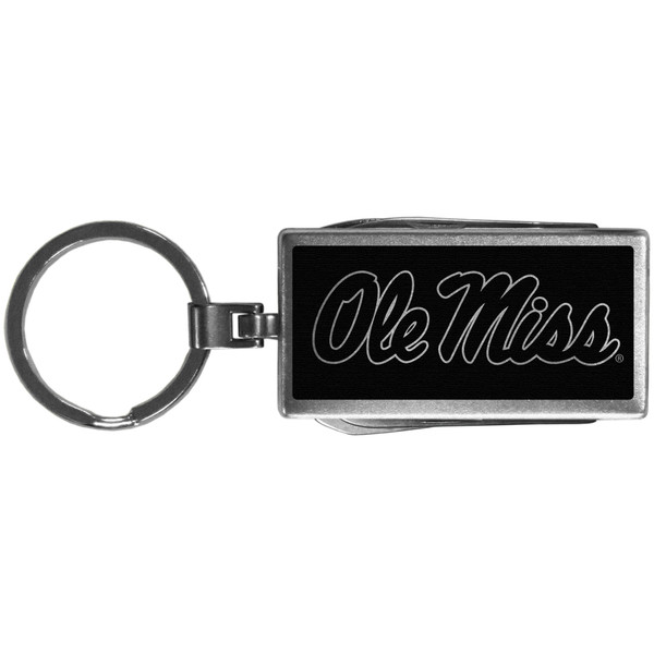 Mississippi Rebels Multi-tool Key Chain, Black