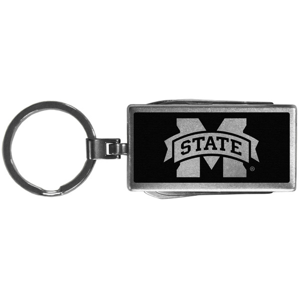 Mississippi St. Bulldogs Multi-tool Key Chain, Black