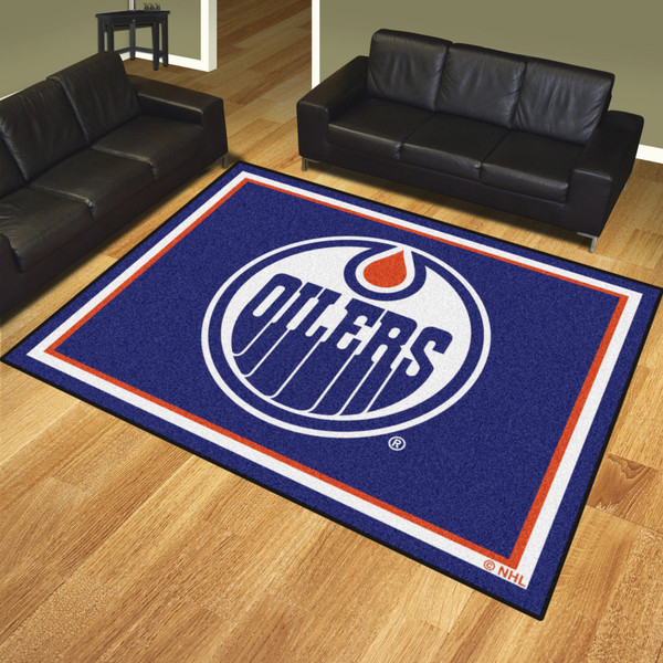 NHL - Edmonton Oilers 8x10 Rug 87"x117"