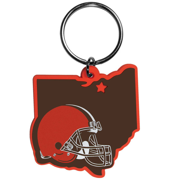 Cleveland Browns Home State Flexi Key Chain