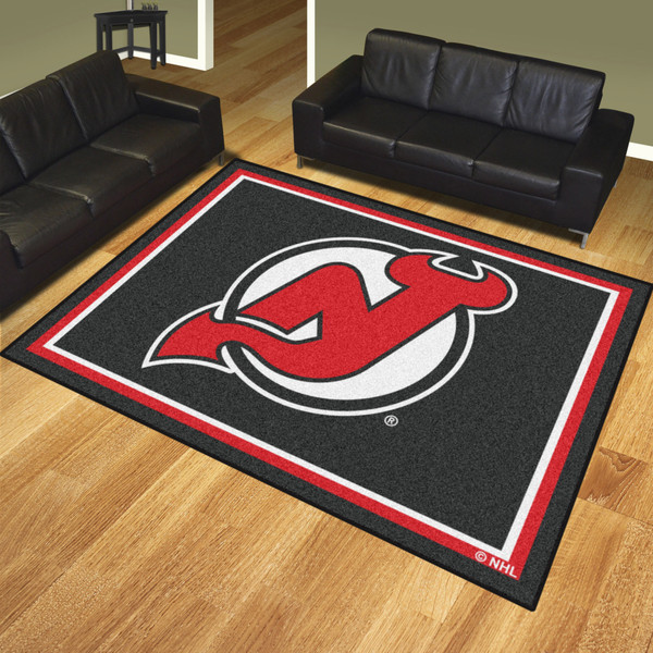 NHL - New Jersey Devils 8x10 Rug 87"x117"