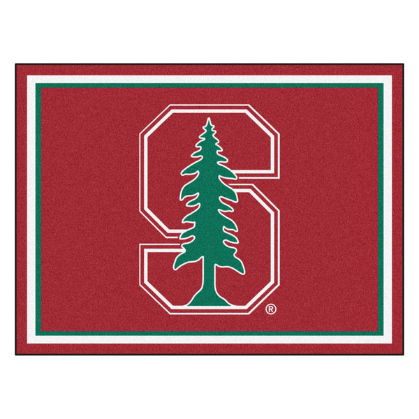 Stanford University - Stanford Cardinal 8x10 Rug Cardinal S Primary Logo Cardinal
