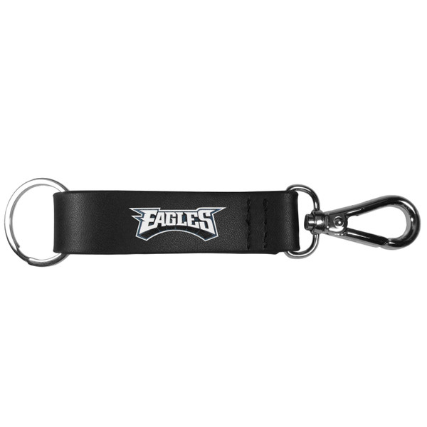 Philadelphia Eagles Black Strap Key Chain