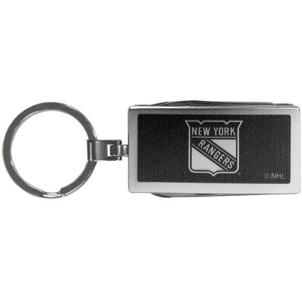 New York Rangers® Multi-tool Key Chain, Black